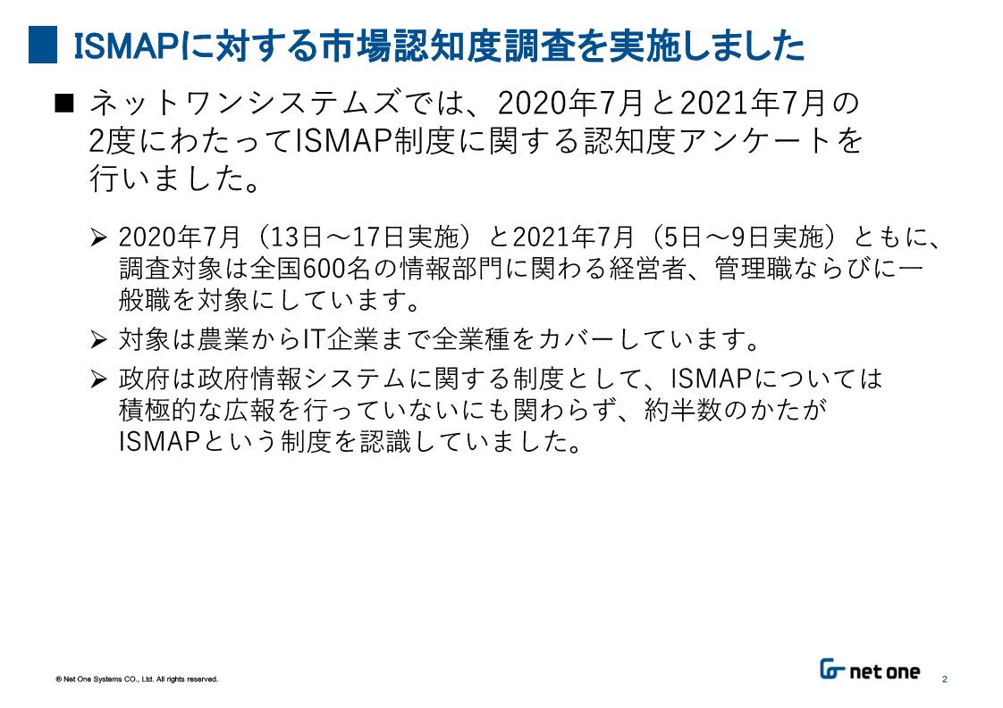 netone_attitudesurveyresult_ISMAP_July2021_2